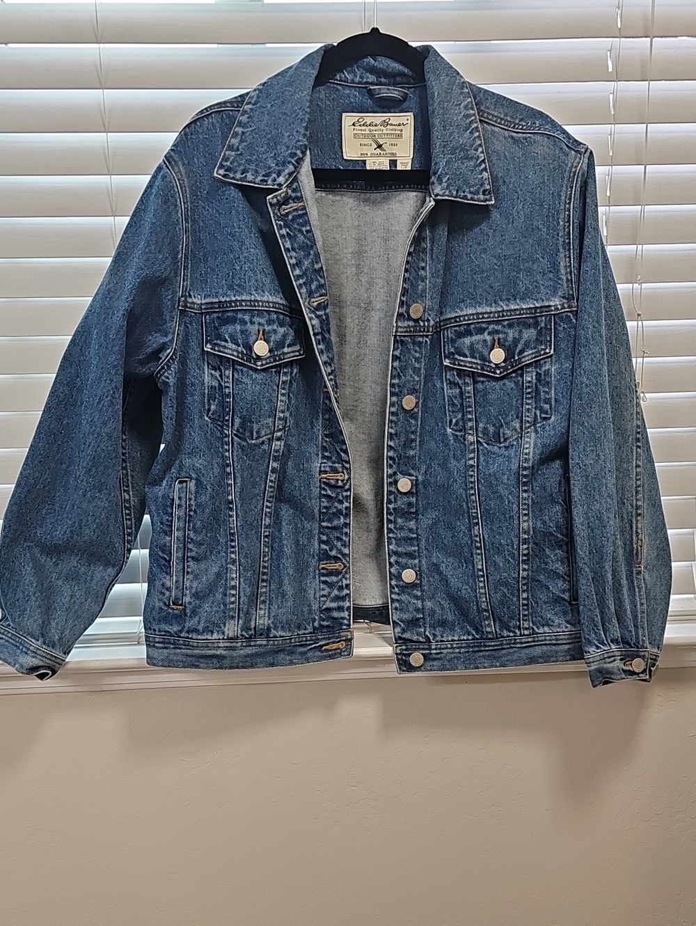 Eddie Bauer Blue Denim Jean Jacket